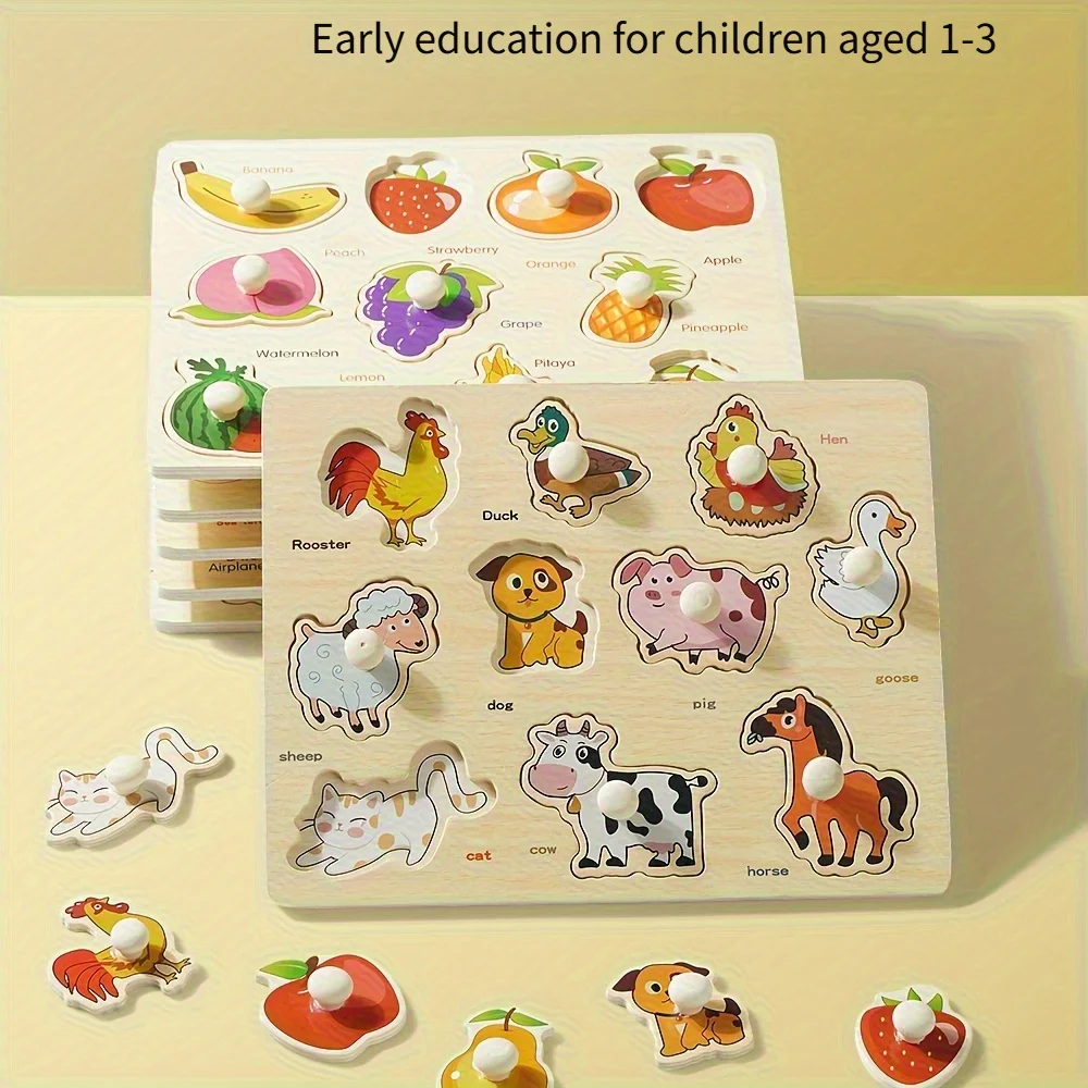Montessori-Geometrie-Puzzleboard für Kleinkinder 2