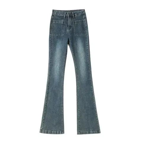 Damen-Bootcut-Jeans