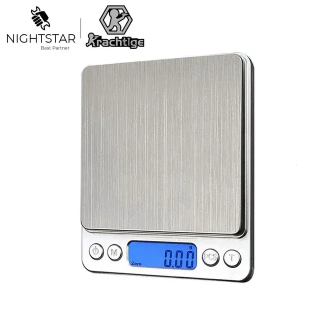 Digitale Taschenwaage 3000 g mit 0,1 g 1