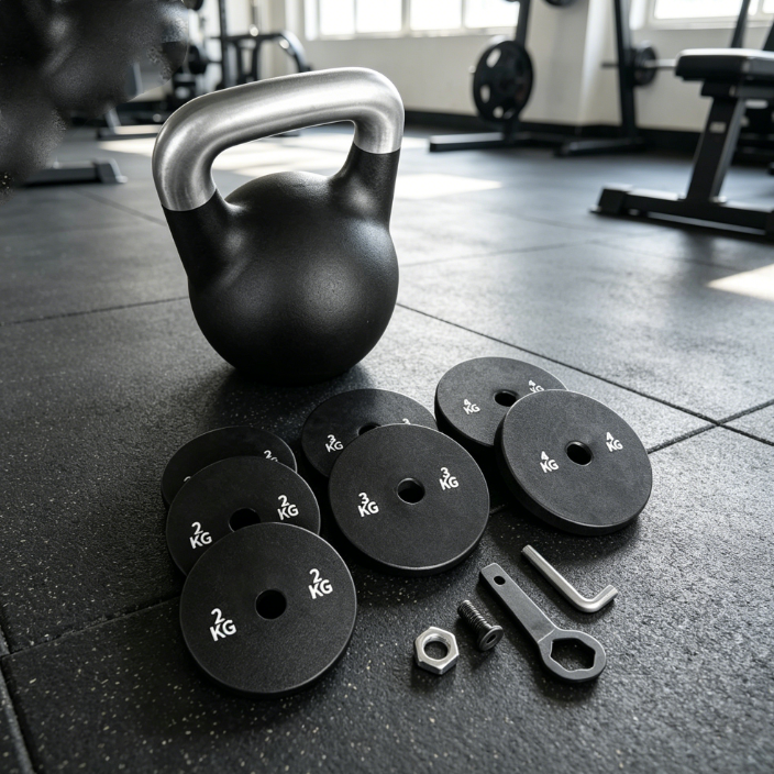 Verstellbare Competition-Kettlebell 12–32 kg