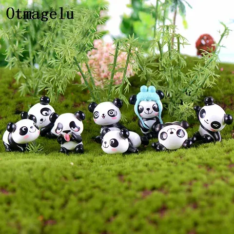 Miniatur-Pandafigur