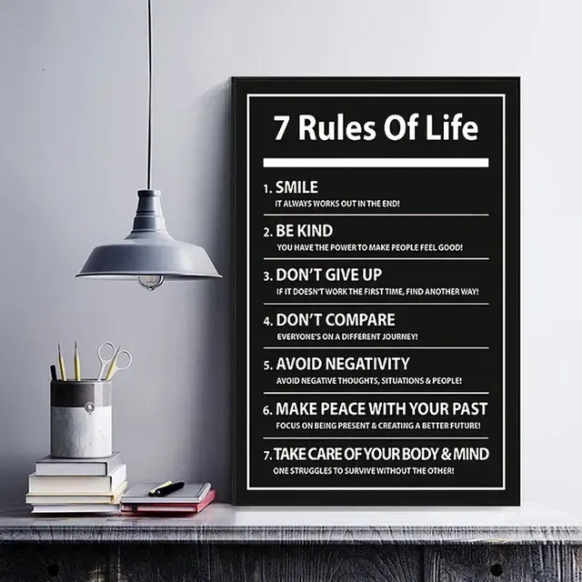 Motivations-Leinwandposter 1