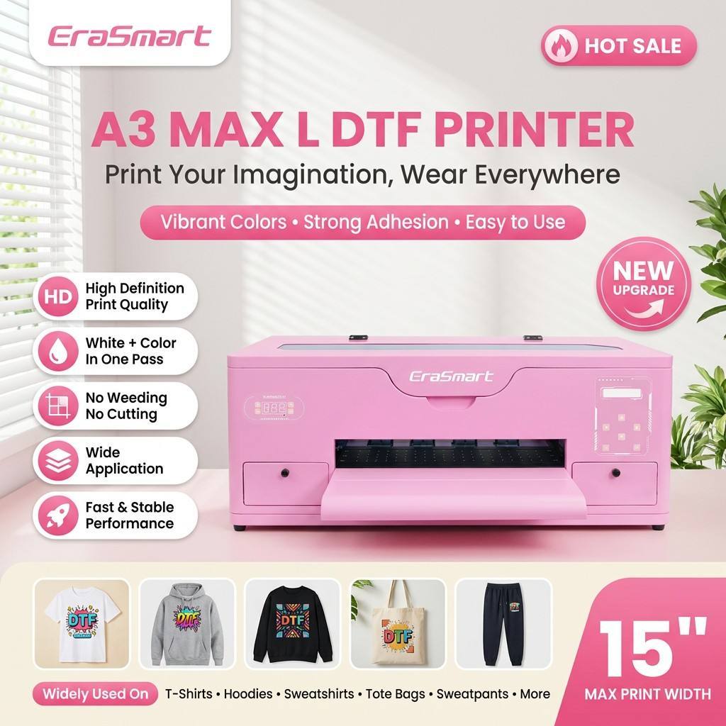 Pinker Professioneller 38cm A3 DTF-Drucker 2