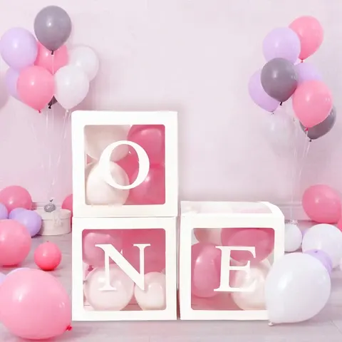 Ballonbox-Deko