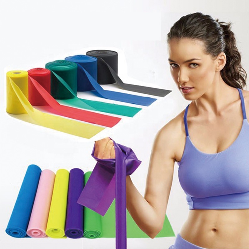 Lange Flachband-Rolle für Yoga und Fitness 4