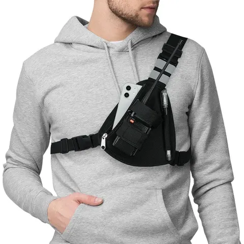 Funk-Brustgurt-Tasche