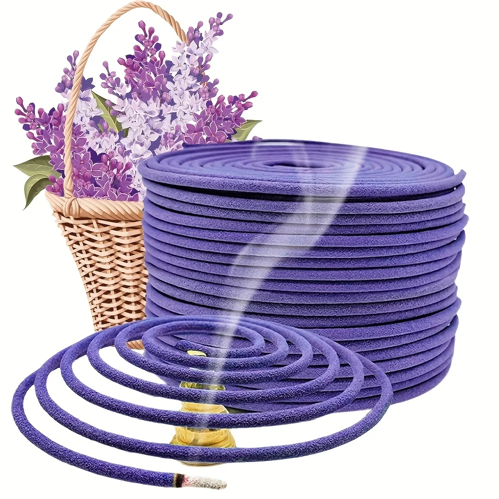 Lavendel-Räucherspirale 4