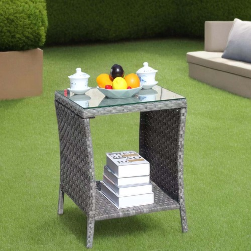 Gartentisch Glas