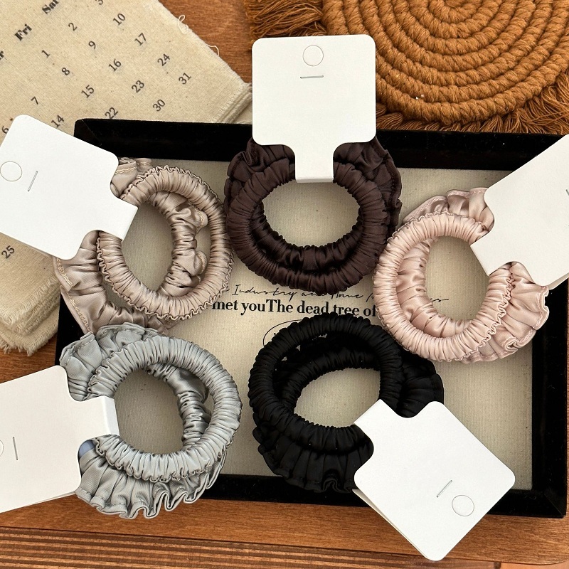 Satin-Haargummis 2er Set 3
