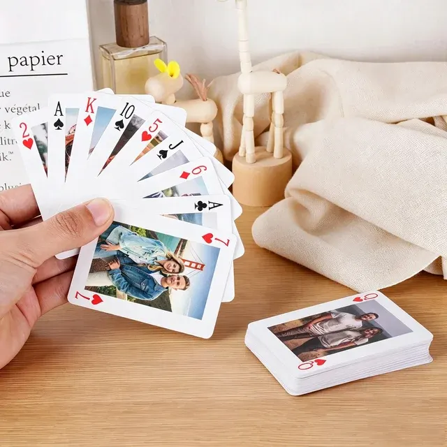 Individuelle Foto-Pokerkarten 2