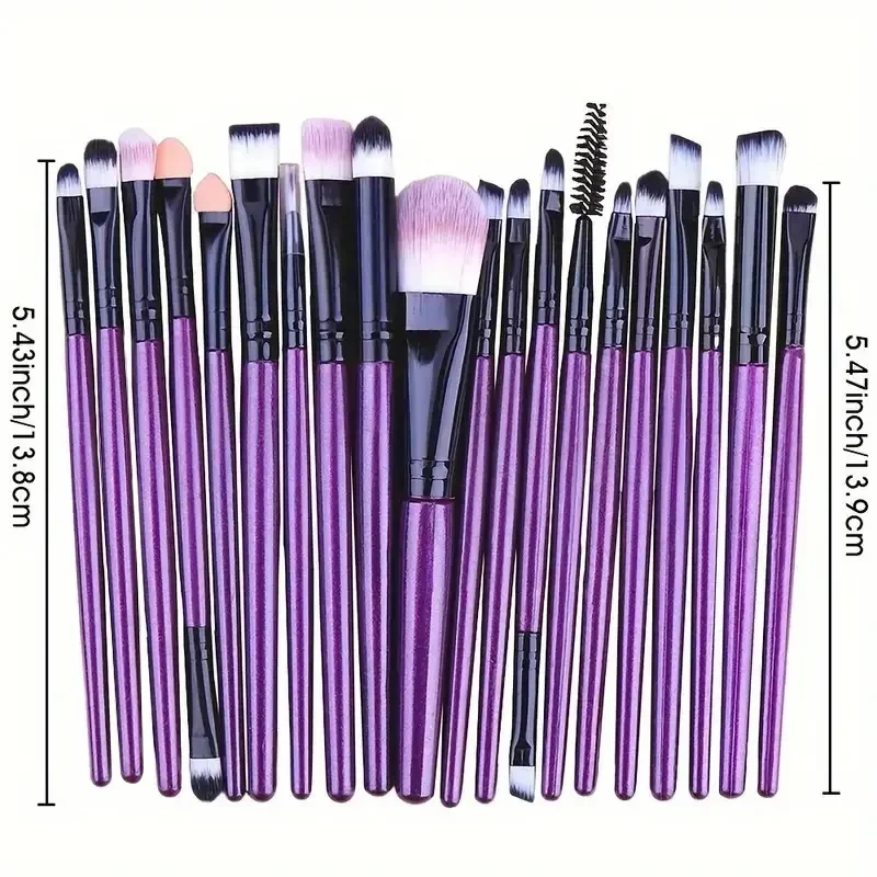 20-teiliges Make-up-Pinsel-Set für Augen 3