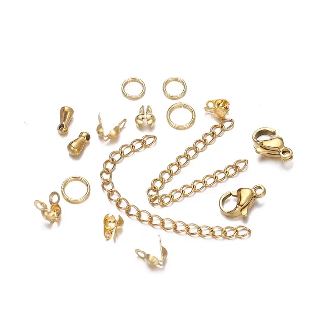 Edelstahl-Karabinerverschluss-Set für DIY 4