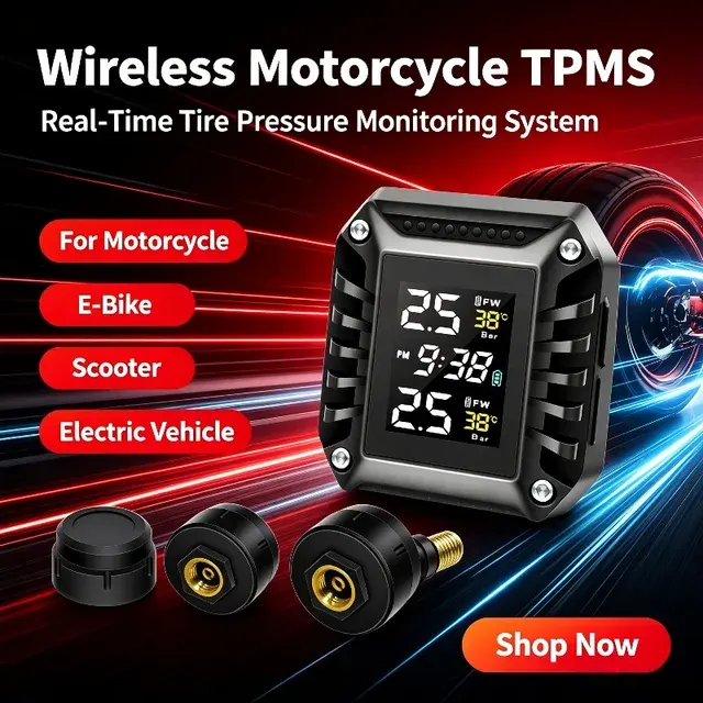 Motorrad-Reifendruckkontrolle 2