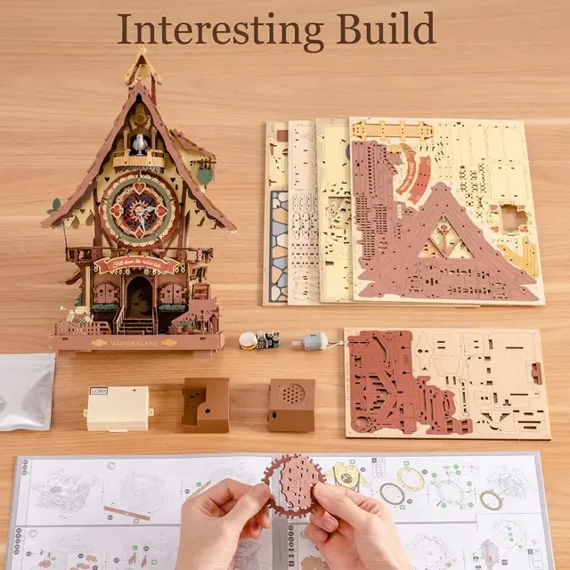 Holz-3D-Puzzle 2