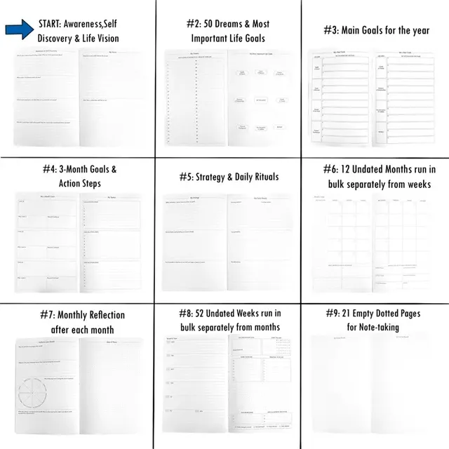 Tagesplaner-Notizbuch 4