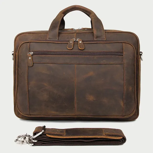 Leder-Laptop-Aktentasche 2