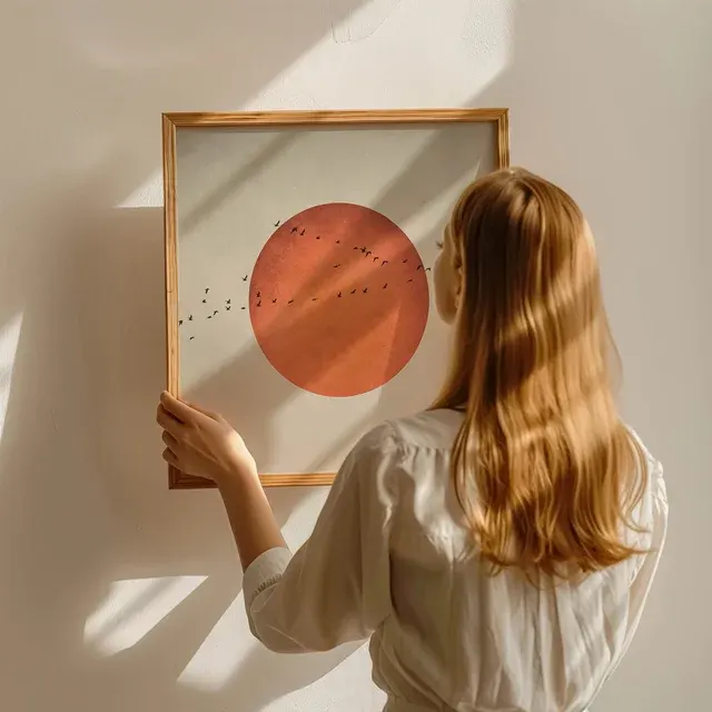 Abstraktes Wandbild 2