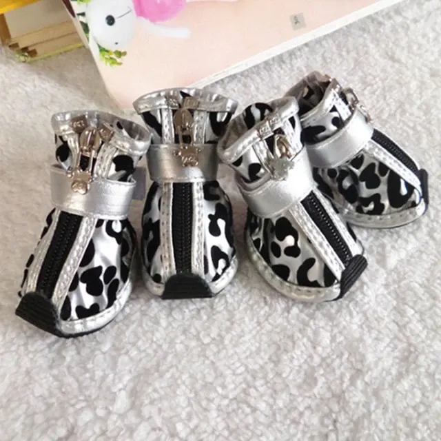 Leder-Hundeschuhe 3