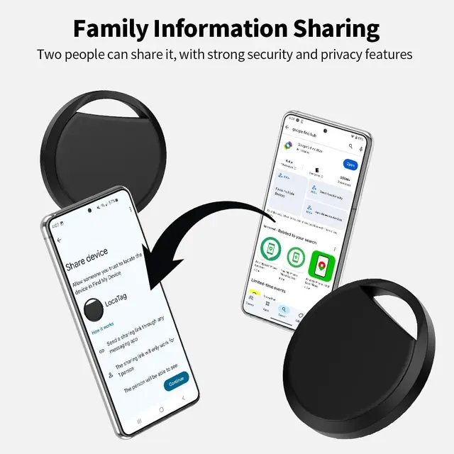 Bluetooth-Schlüsselfinder mit Reichweiten-Tracking 2