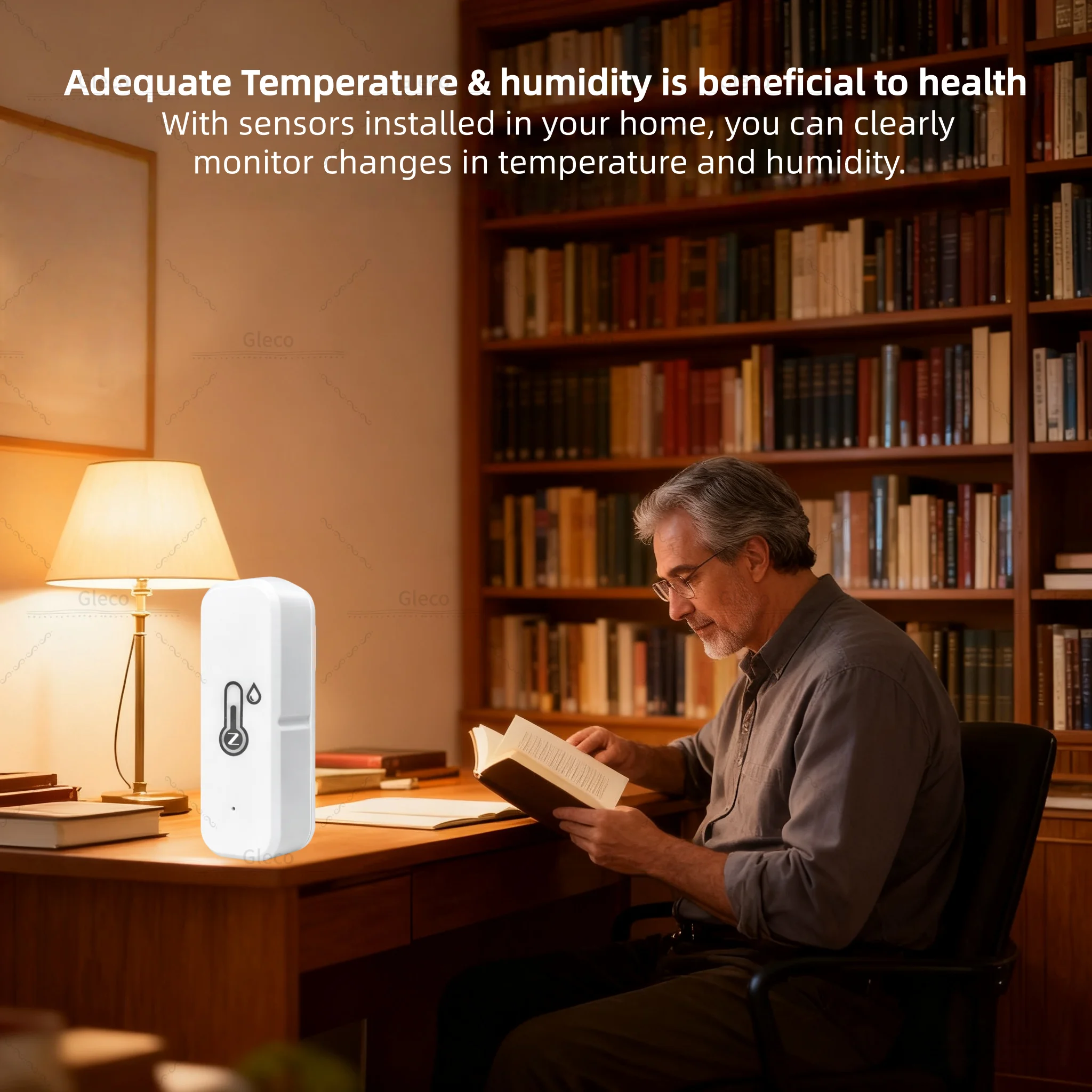 Zigbee-Mini-Thermo-Hygrometer für Innenräume 3