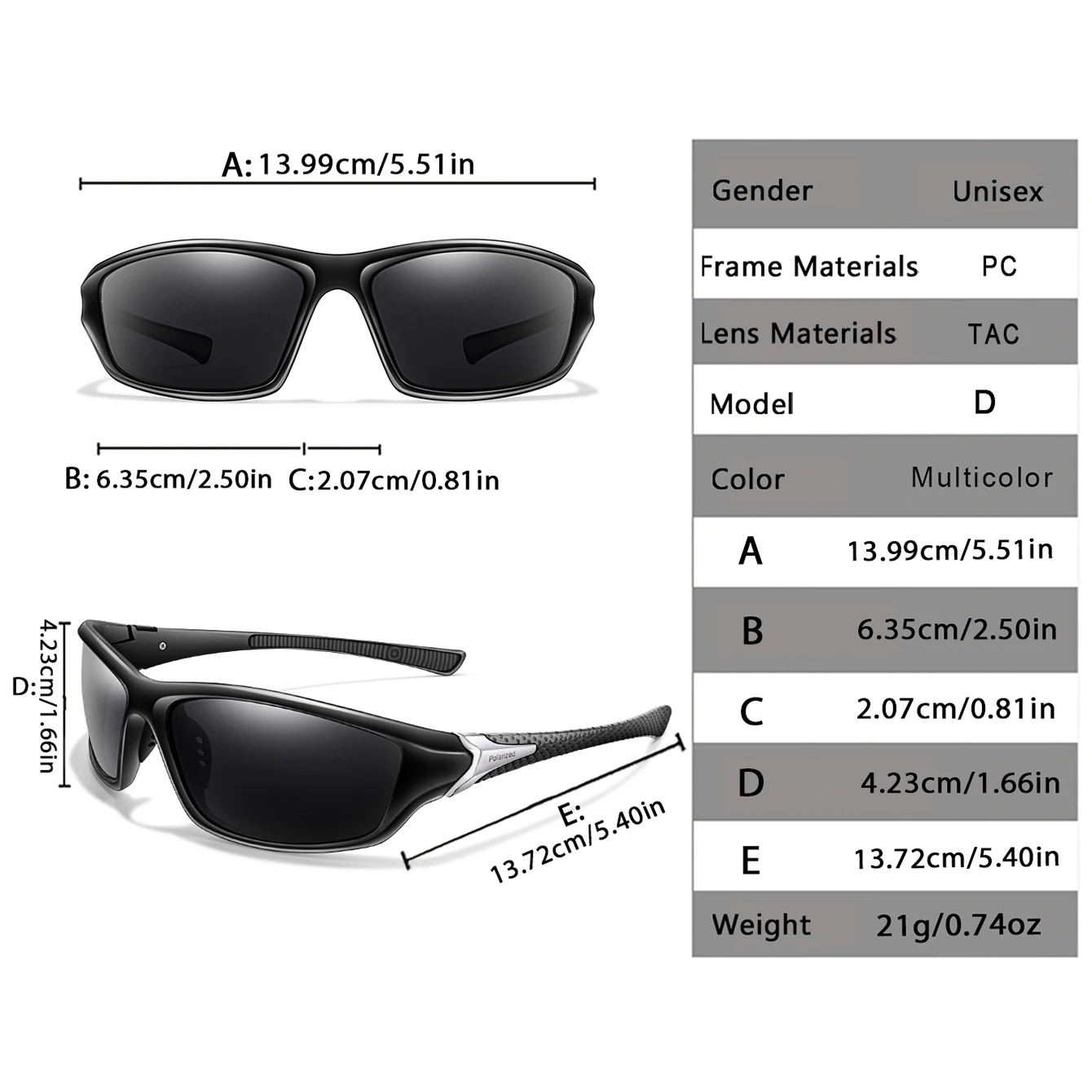 Polarisierte Sportbrille 3