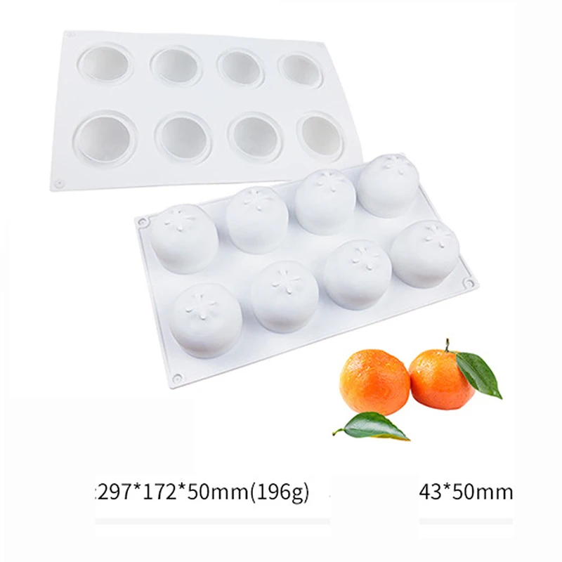 Silikon-Backform Obst 4