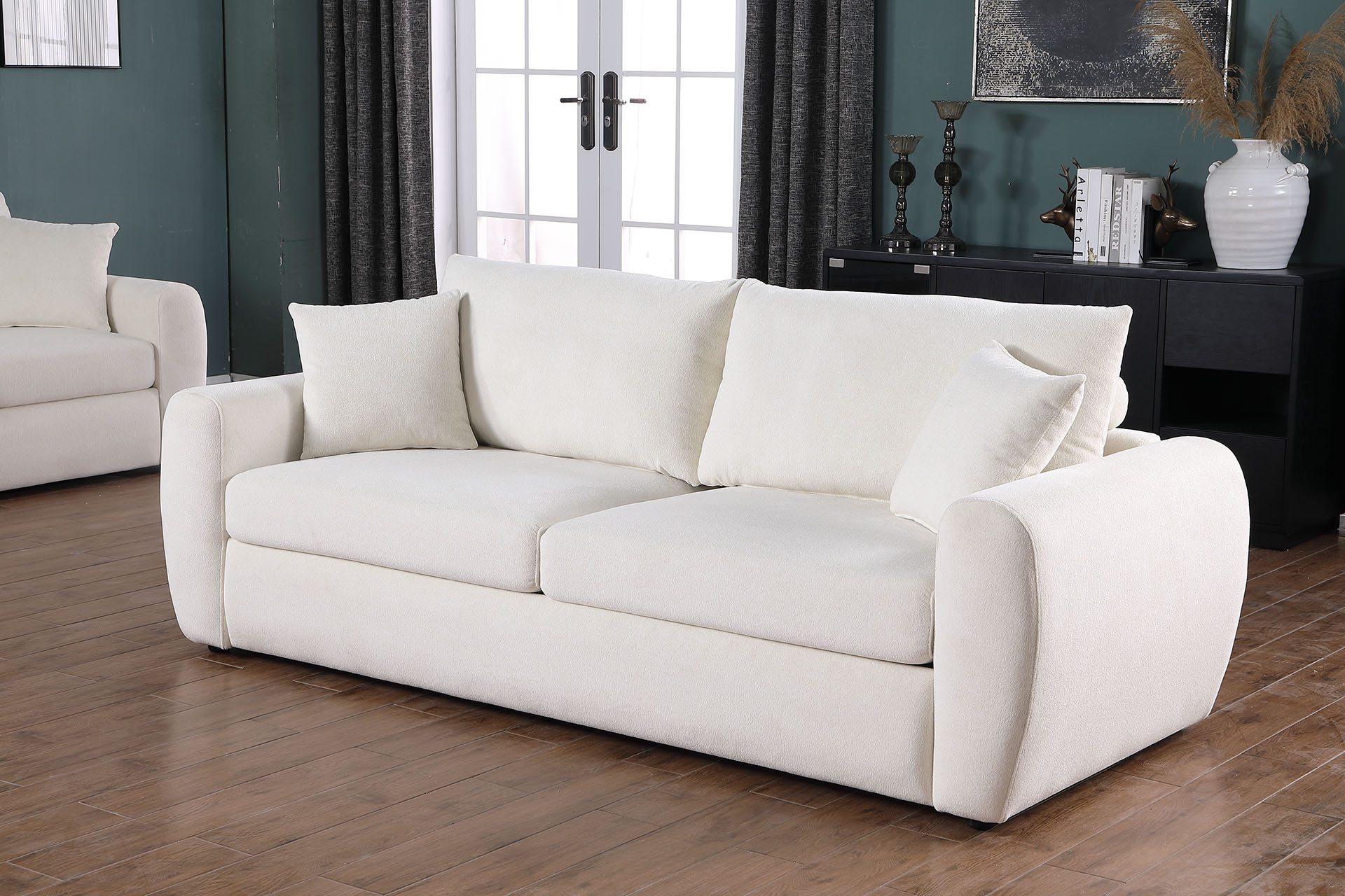Minimalistisches Stoffsofa 4