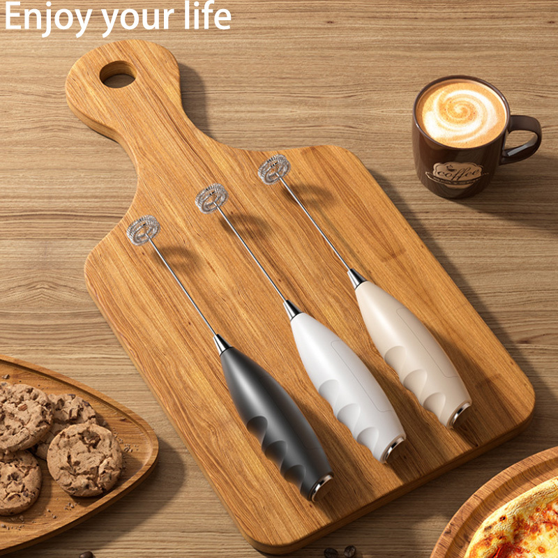 Mini Milchaufschäumer Handmixer batteriebetrieben 2