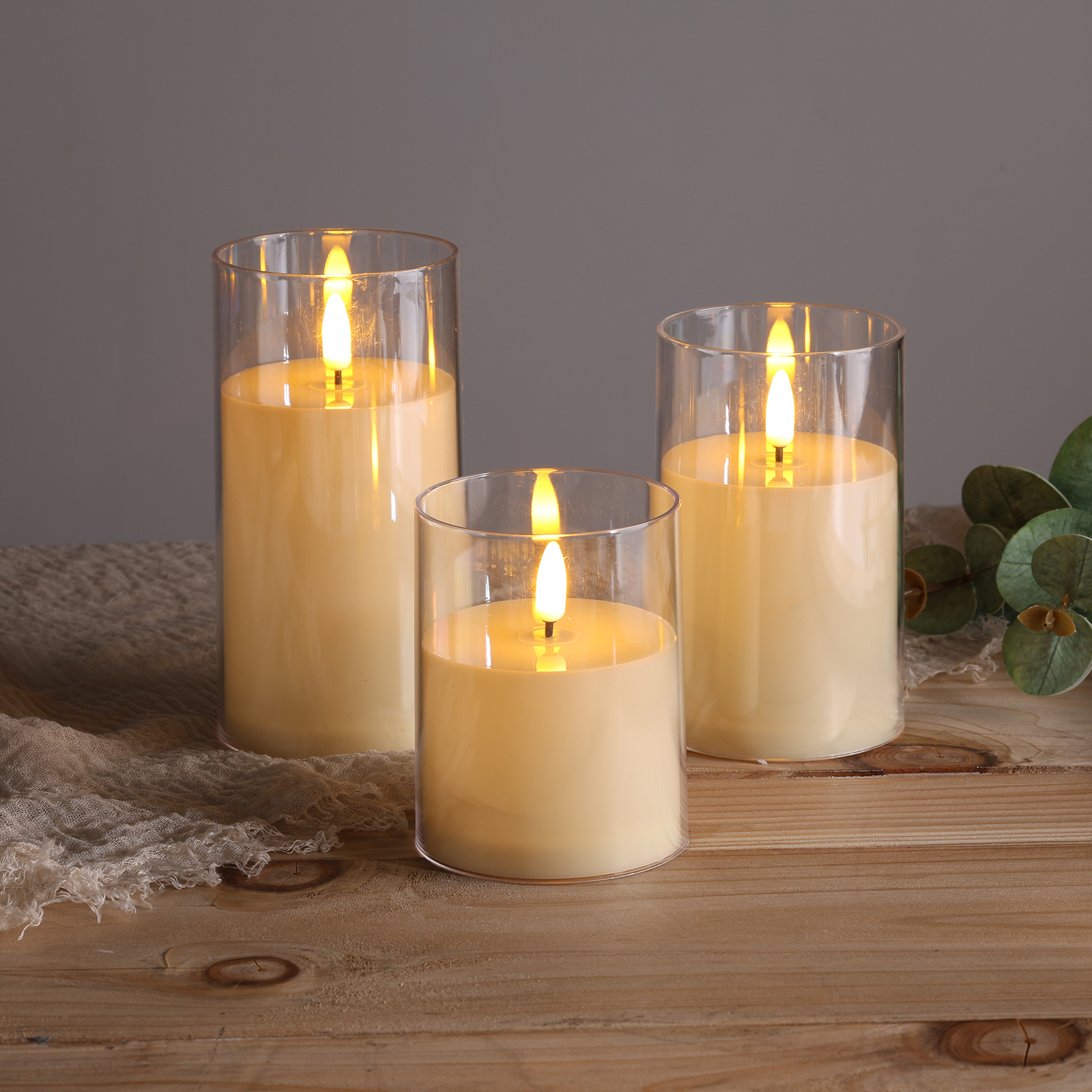 Flammenlose LED-Kerzen