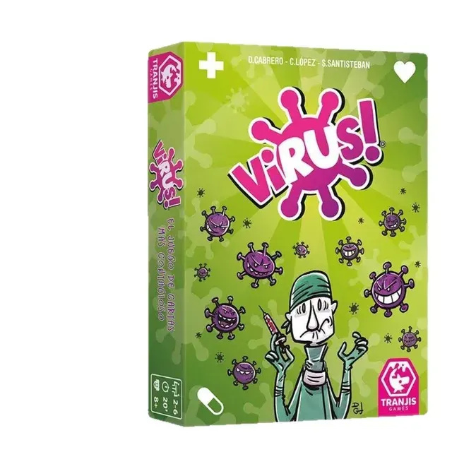 Familien-Kartenstrategiespiel Virus, Partyspiel 4