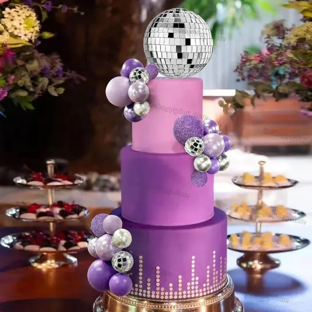Discokugel Tortendeko 3