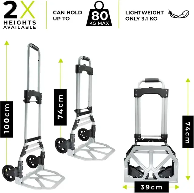 klappbare Aluminium-Sackkarre 2