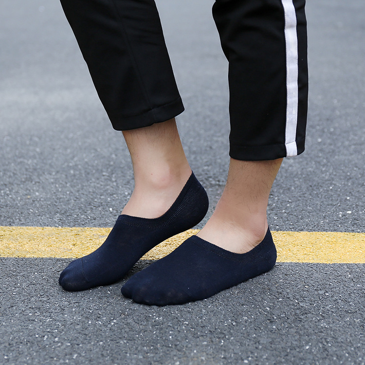 Unsichtbare Herrensocken aus Baumwolle, 5er-Set 3