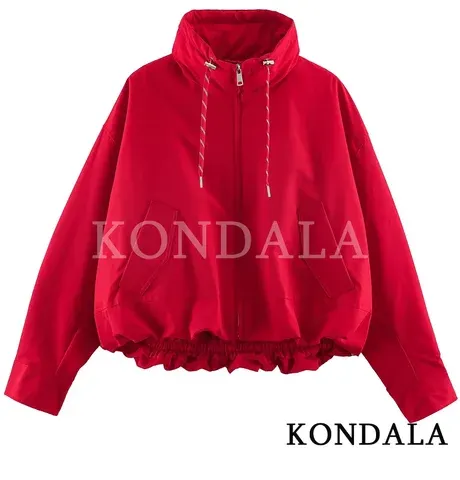 Stehkragenjacke