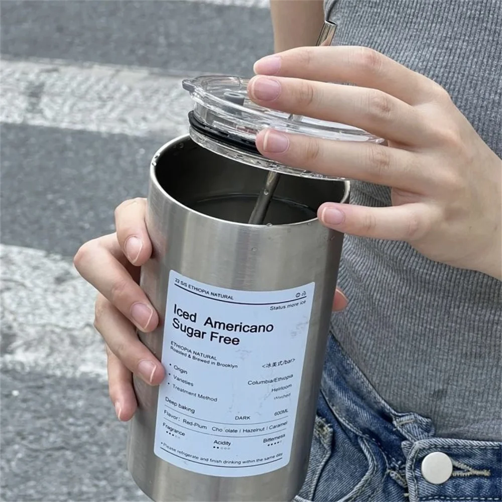 600-ml-Edelstahl-Thermobecher mit Strohhalm 4