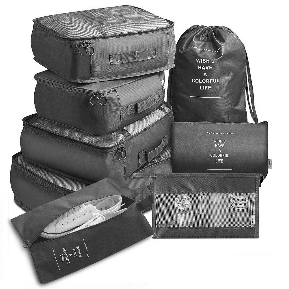 Wasserdichte Reisetaschen Set 8-teilig