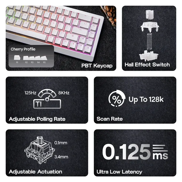 Hall-Effekt-Gaming-Tastatur 3