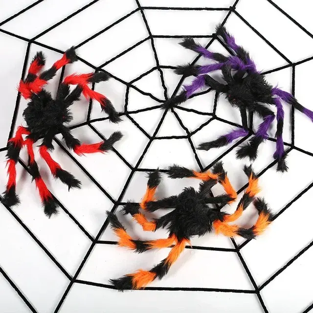 Halloween-Spinnennetz-Deko 2