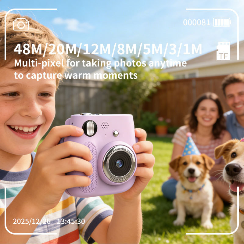 Tragbare Thermodruck-Fotokamera für Kinder 3