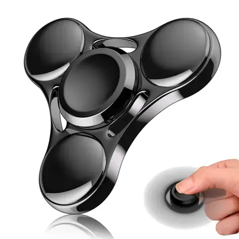 Regenbogen-UFO-Metall-Fingerspinner