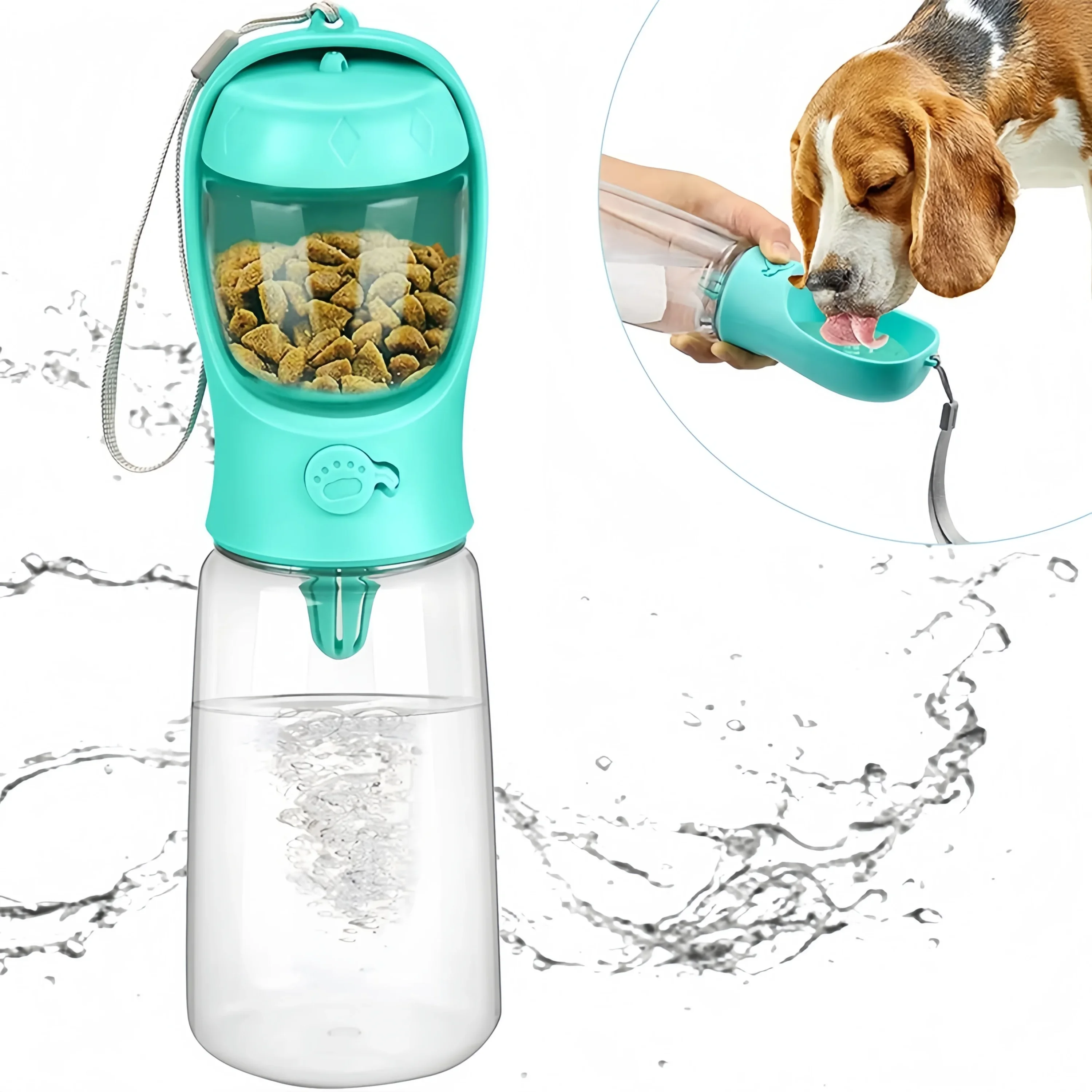 Hunde-Trinkflasche für unterwegs