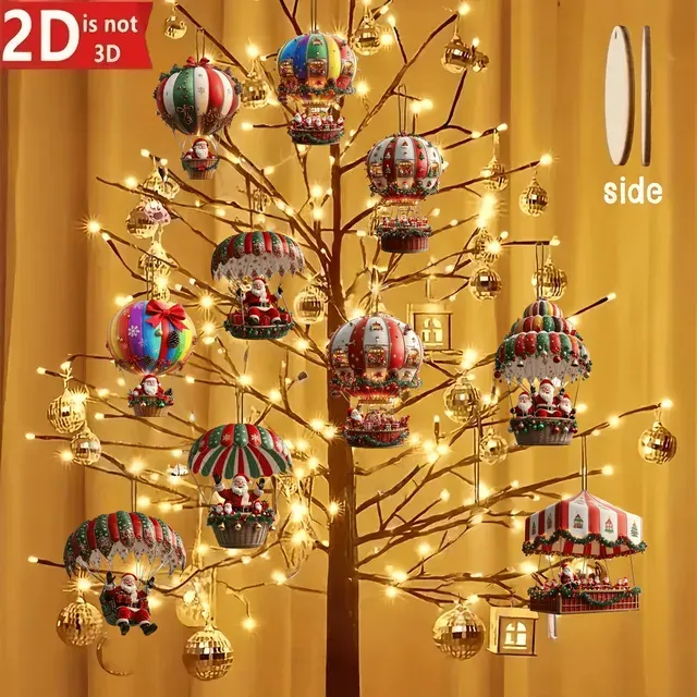Holz-Weihnachtsanhänger 4