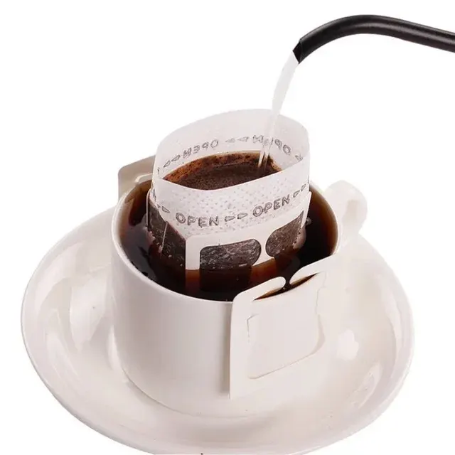 Einweg-Kaffeefilterbeutel mit Ohrgriff, 50 Stück 3