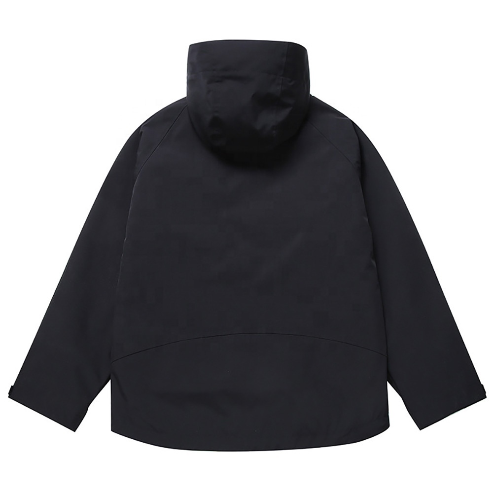 Wasserdichte Softshell-Windjacke mit Kapuze 2