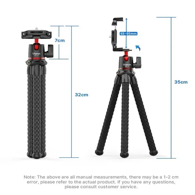 Flexibles Mini-Oktopus-Stativ mit Fernbedienung 2