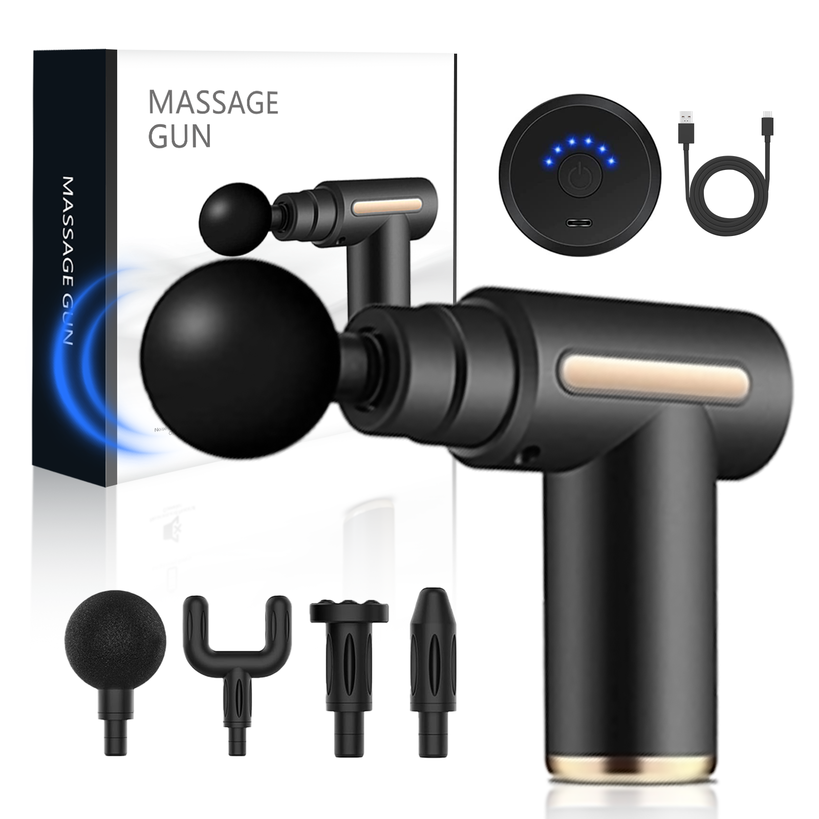 Kabellose Massagepistole Zur Muskelentspannung 2