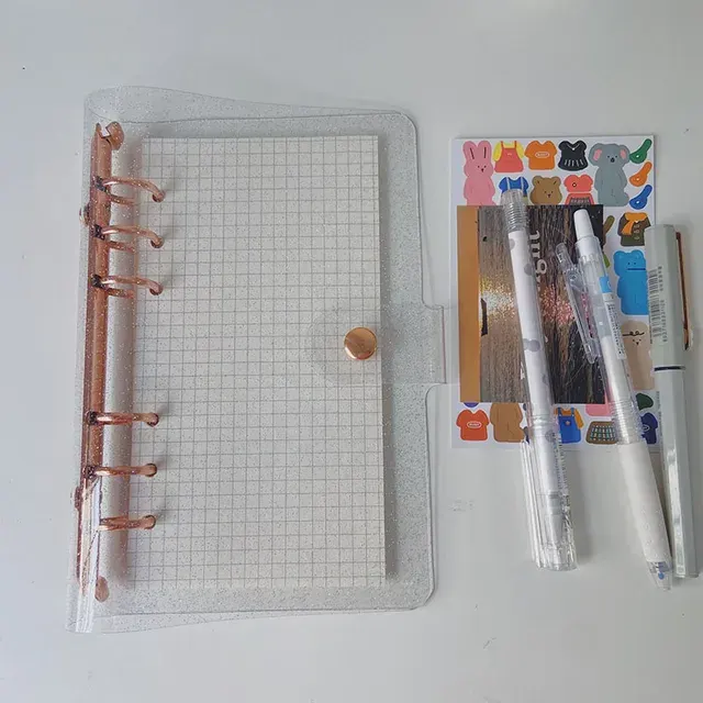 Glitzer-Binder-Einband 4