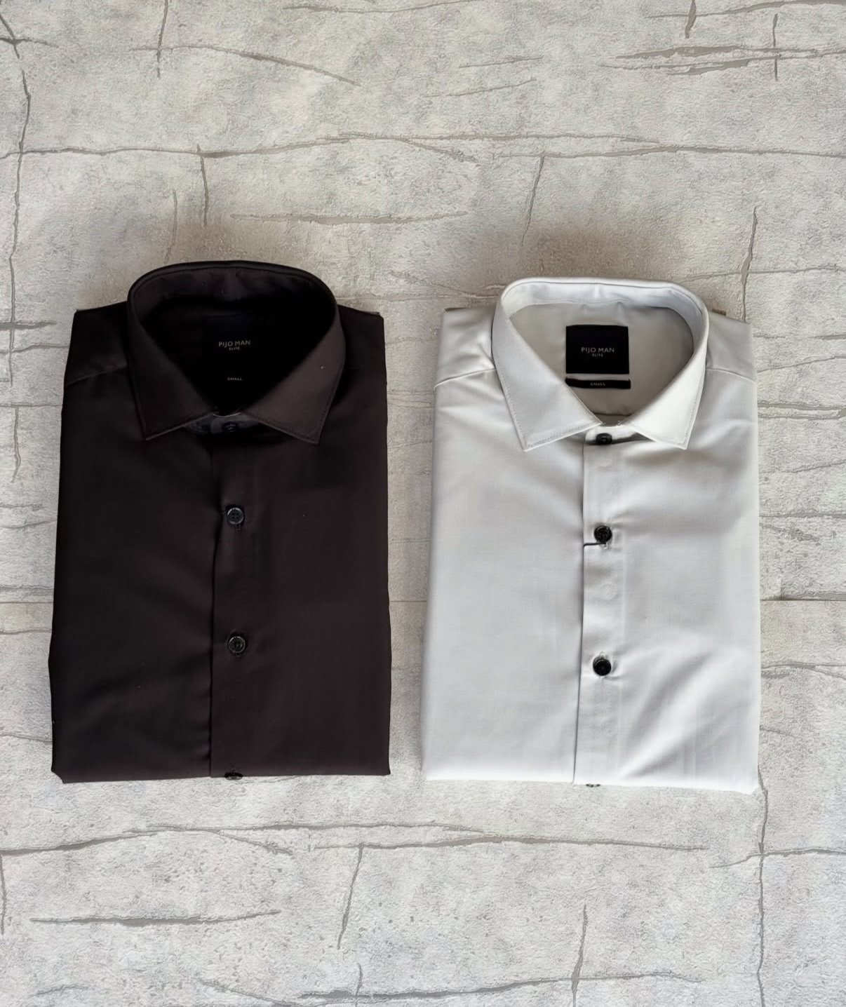 Bügelfreies Slim Fit Business-Hemd Herren 3