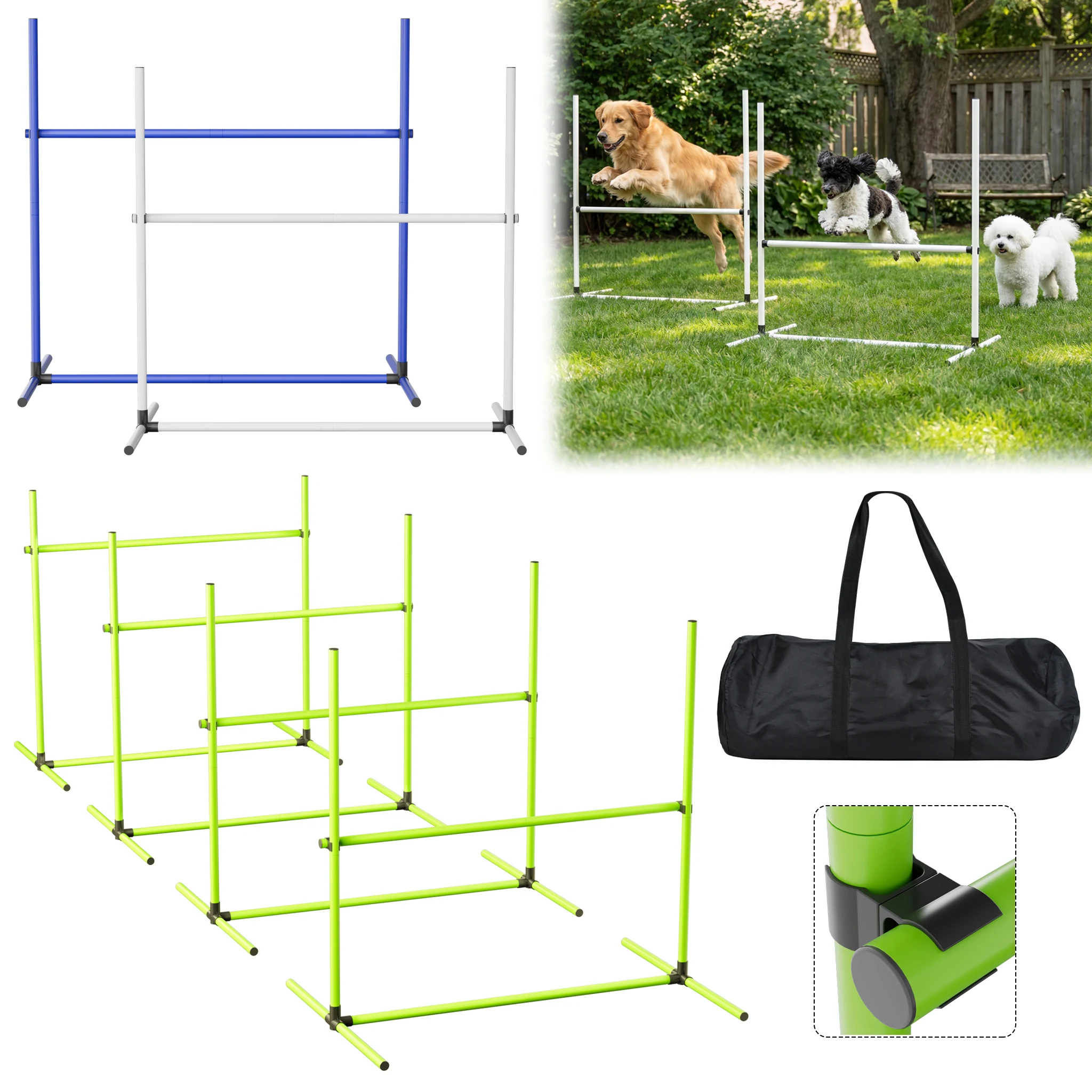 Hunde-Agility-Set