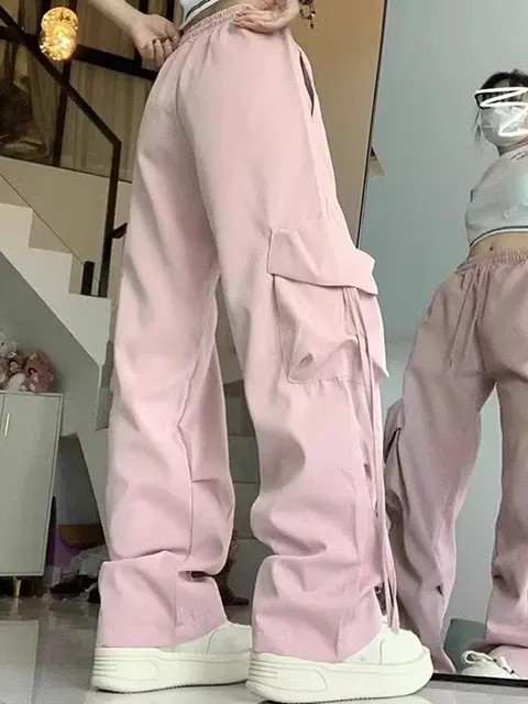 High-Waist-Cargohose 4